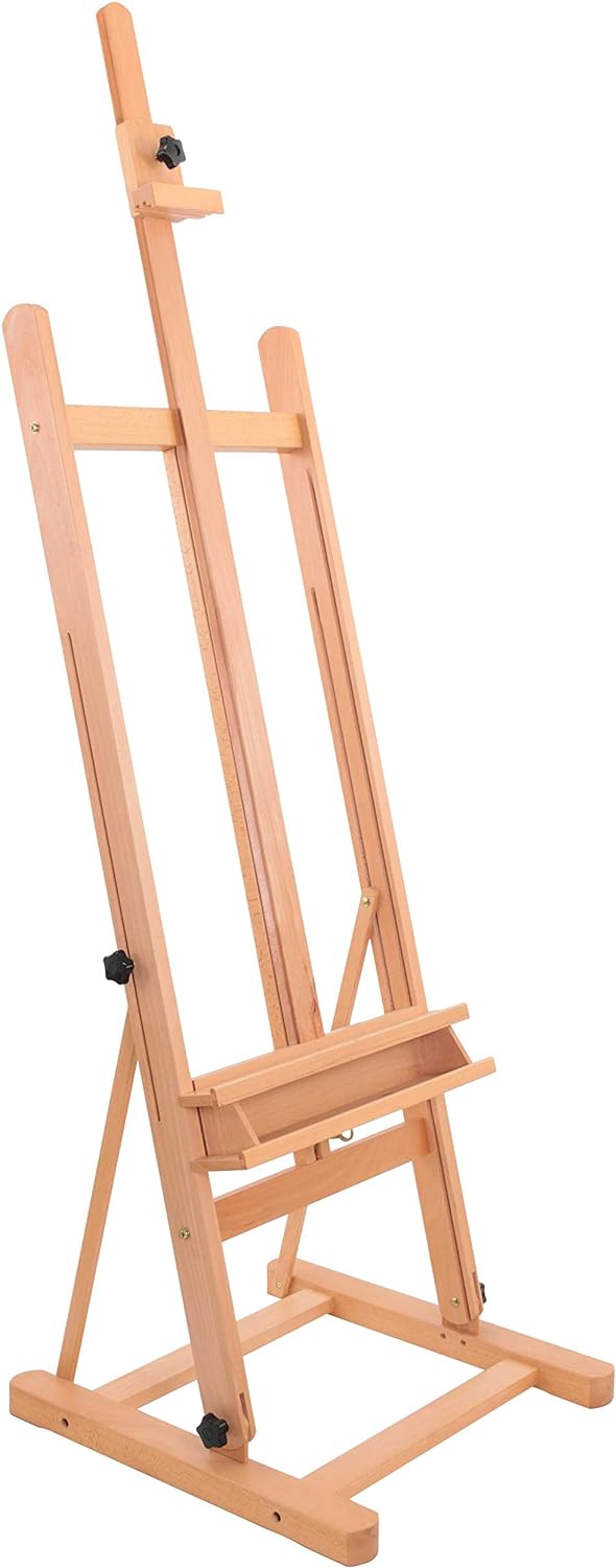 U.S Ar Suppl Mediu Woode Studi Fram Ease wit Storag Tra Adjustabl t 96inc High Hold Canva u t 48inc Beechwoo Artis Ease fo Painting Ar Displa Stand Portraits