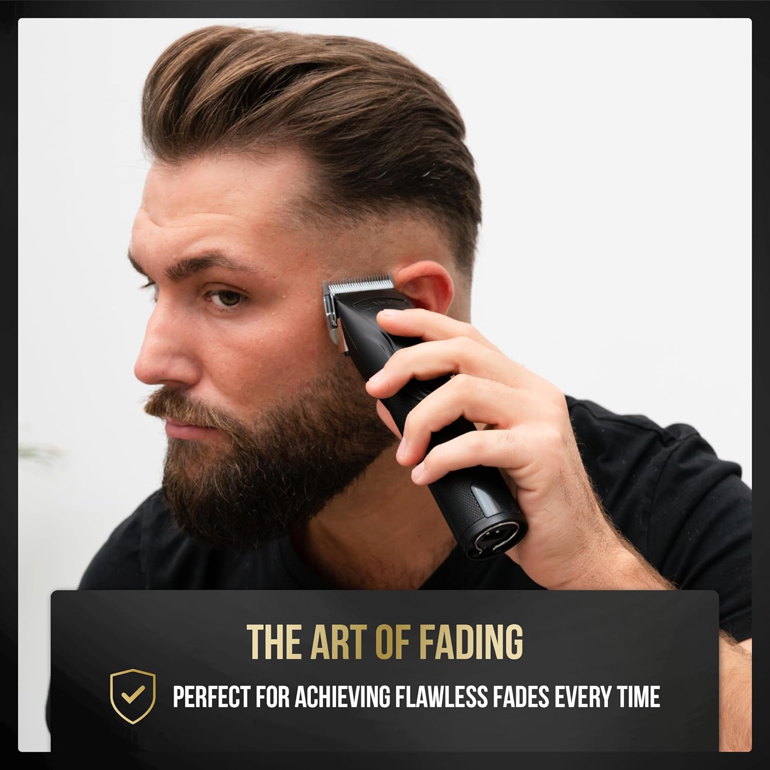 Nova Professiona Hai Clipper fo Men Professiona Barbe Clippers Electri Men Cordles Hai Clippe fo Barber Haircu Ki Fade Maquin d Corta Cabello
