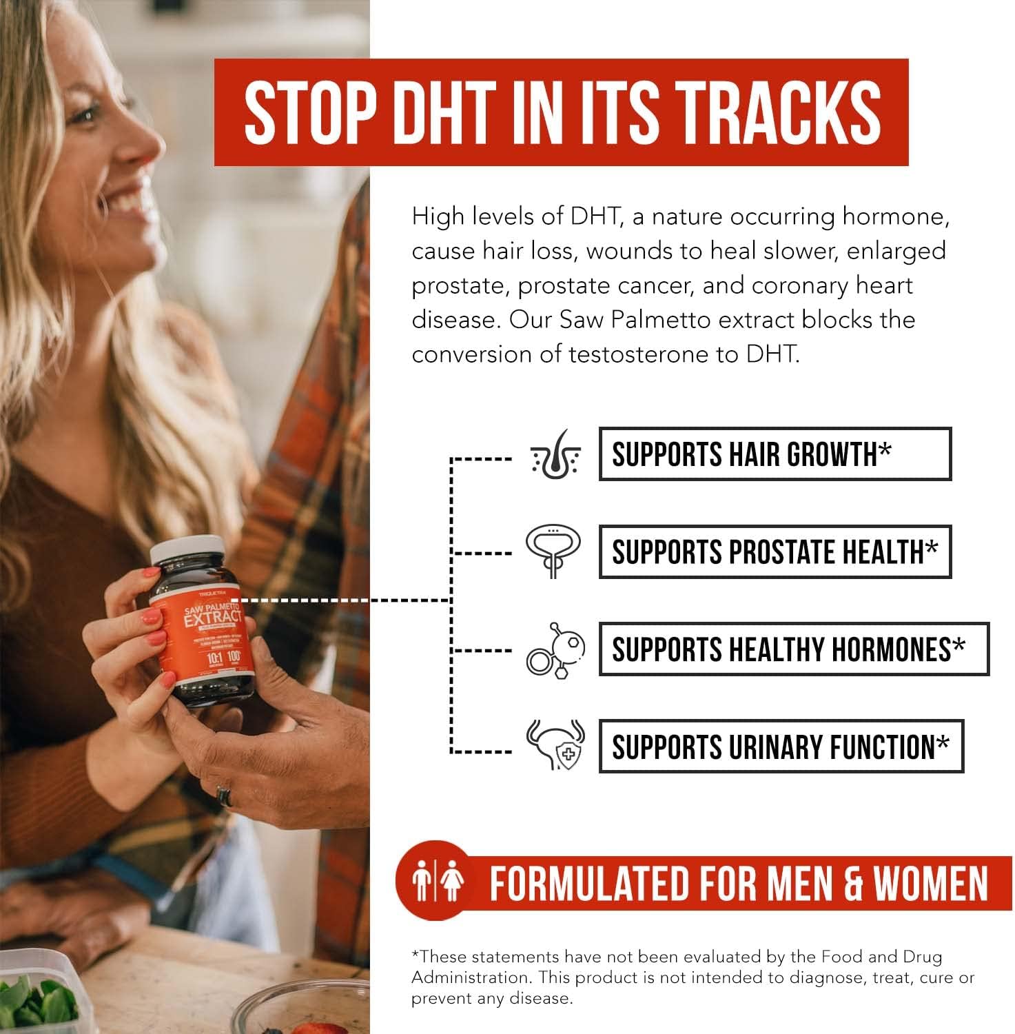 Sa Palmett Extrac 10 Potency Pharmaceutica Grad Strengt Plu Pumpki See Oi Support Prostat Health Relieve Urinatio Issues Support Hai Growth DH Blocke 6 Softgels