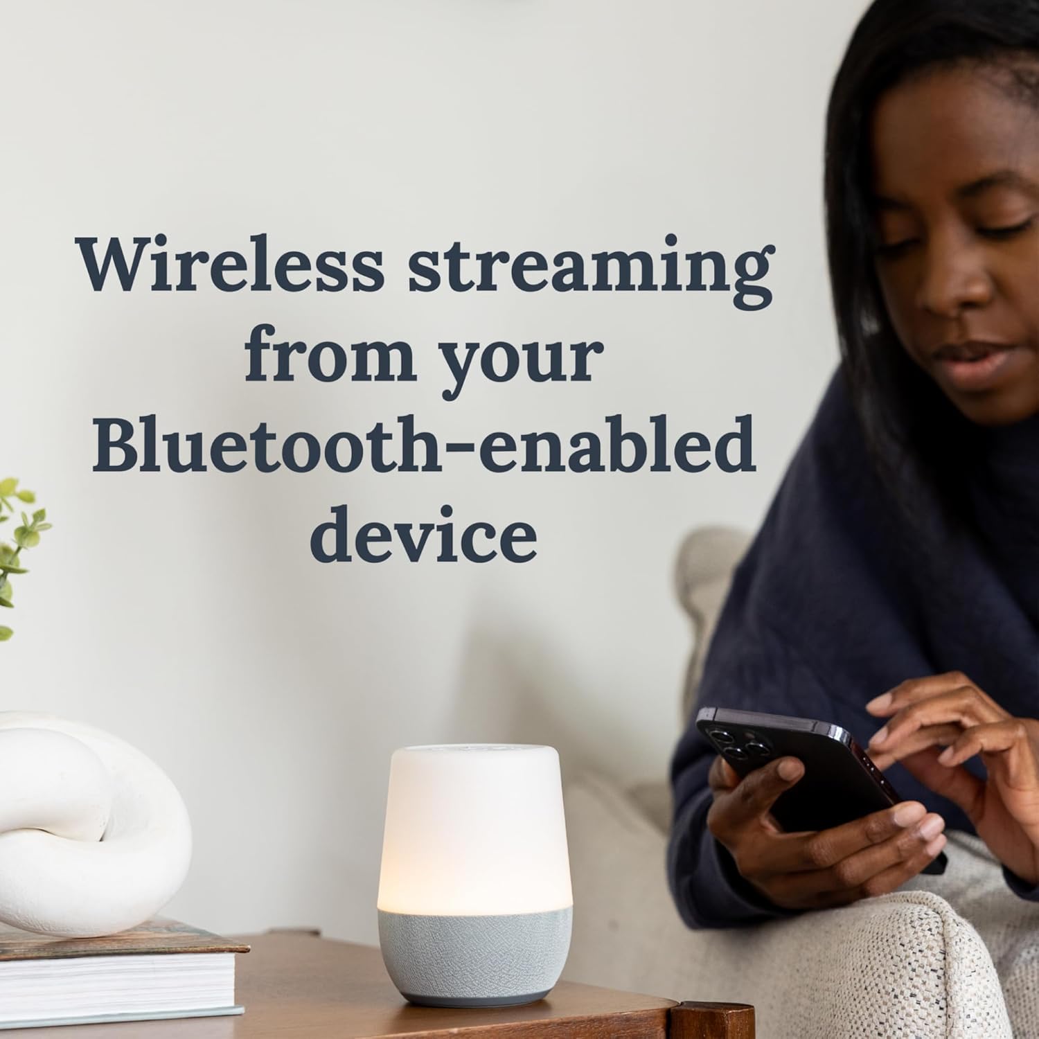 Yogaslee Due Whit Nois Hush Portabl Soun Machin Bundle 3 Natura Sounds Bluetooth-Wireles Speake fo Travel Slee Ai Nois Cancellin fo Adult Baby