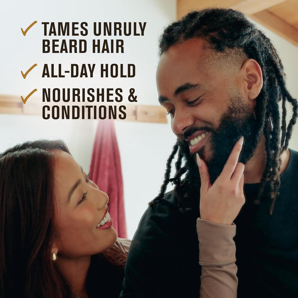 Every Man Jack Sandalwood Beard Balm - Moisturize, Strengthen And Style Your Beard w/Medium Hold - Made w/Naturally Derived Ingredients like Candelilla Wax and Shea Butter - 2 oz - 2 Pack