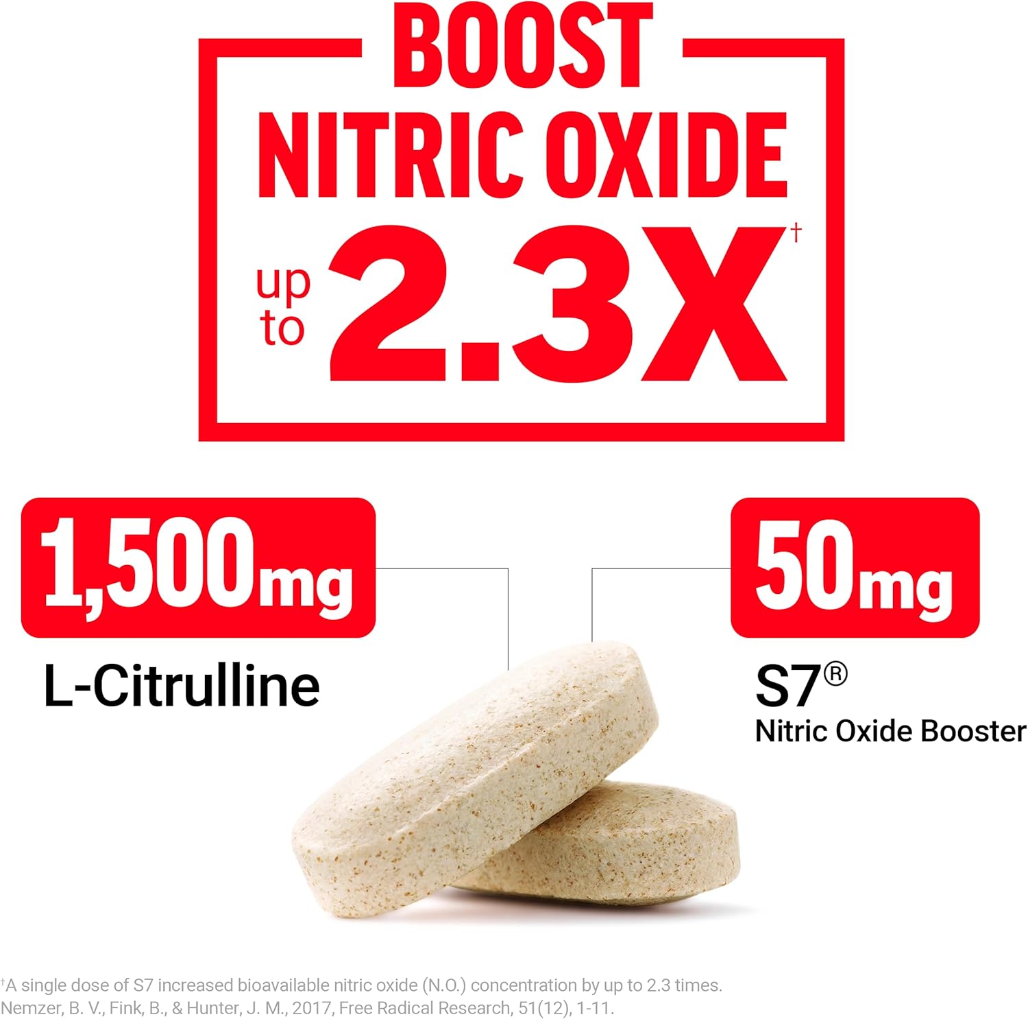 Force Factor Score! XXL Nitric Oxide Booster Supplement for Men with L-Citrulline, Horny Goat Weed, Black Maca, & Tribulus Terrestris to Increase Stamina, Energy, and Physical Performance, 30 Tablets