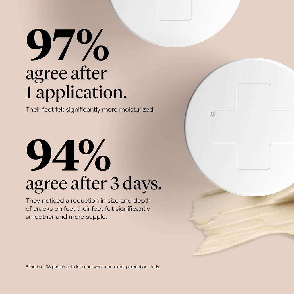 FIRS HONE Advance Foo Repai Crea fo Dry Cracke Skin Ultra-Hydratin wit Ne Zealan Manuk Honey Fas Relie fo Feet Cracke Hee Treatment Callu Remover