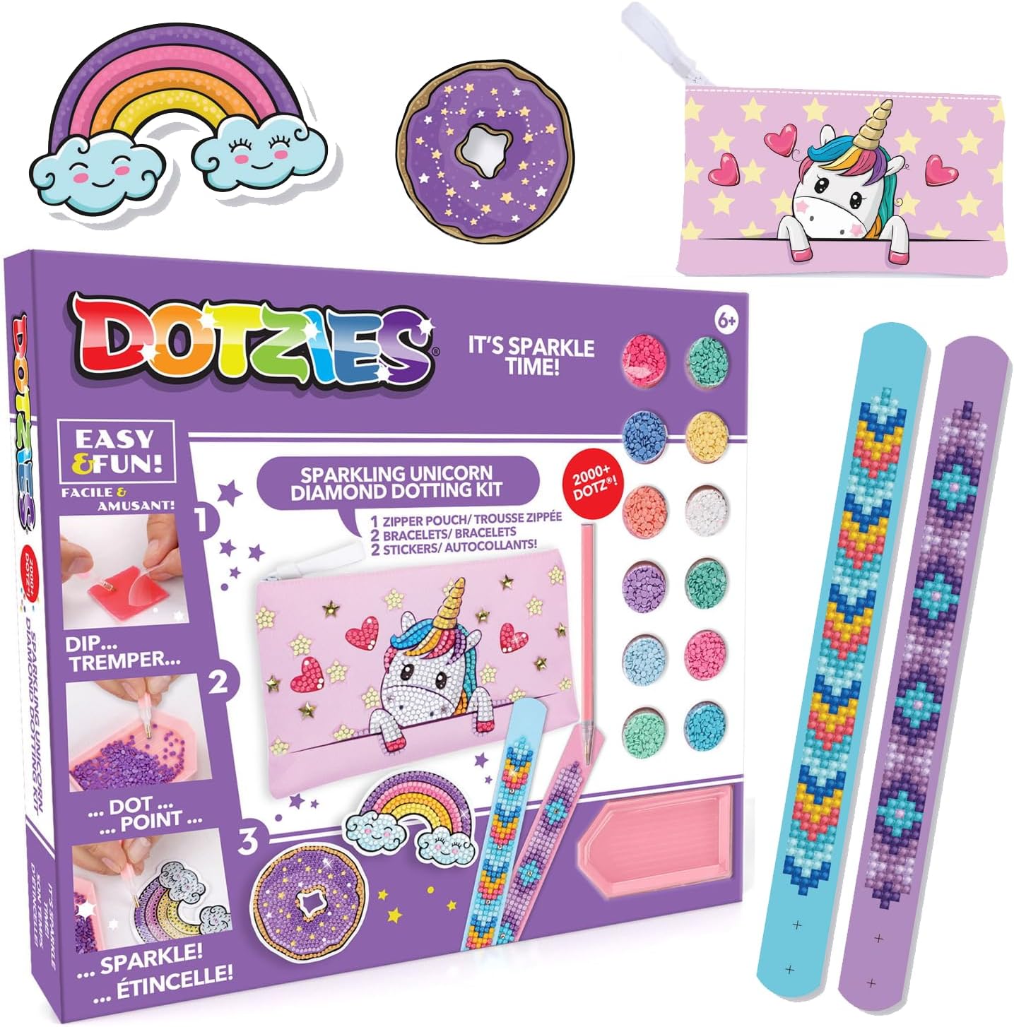 Dotzie Unicor Activit Set Diamon Ar Kit fo Adults Diamon Paintin Kit Adults Kits Diamon Ar Adults Diamon Paintin Adults Adult Diamon Art