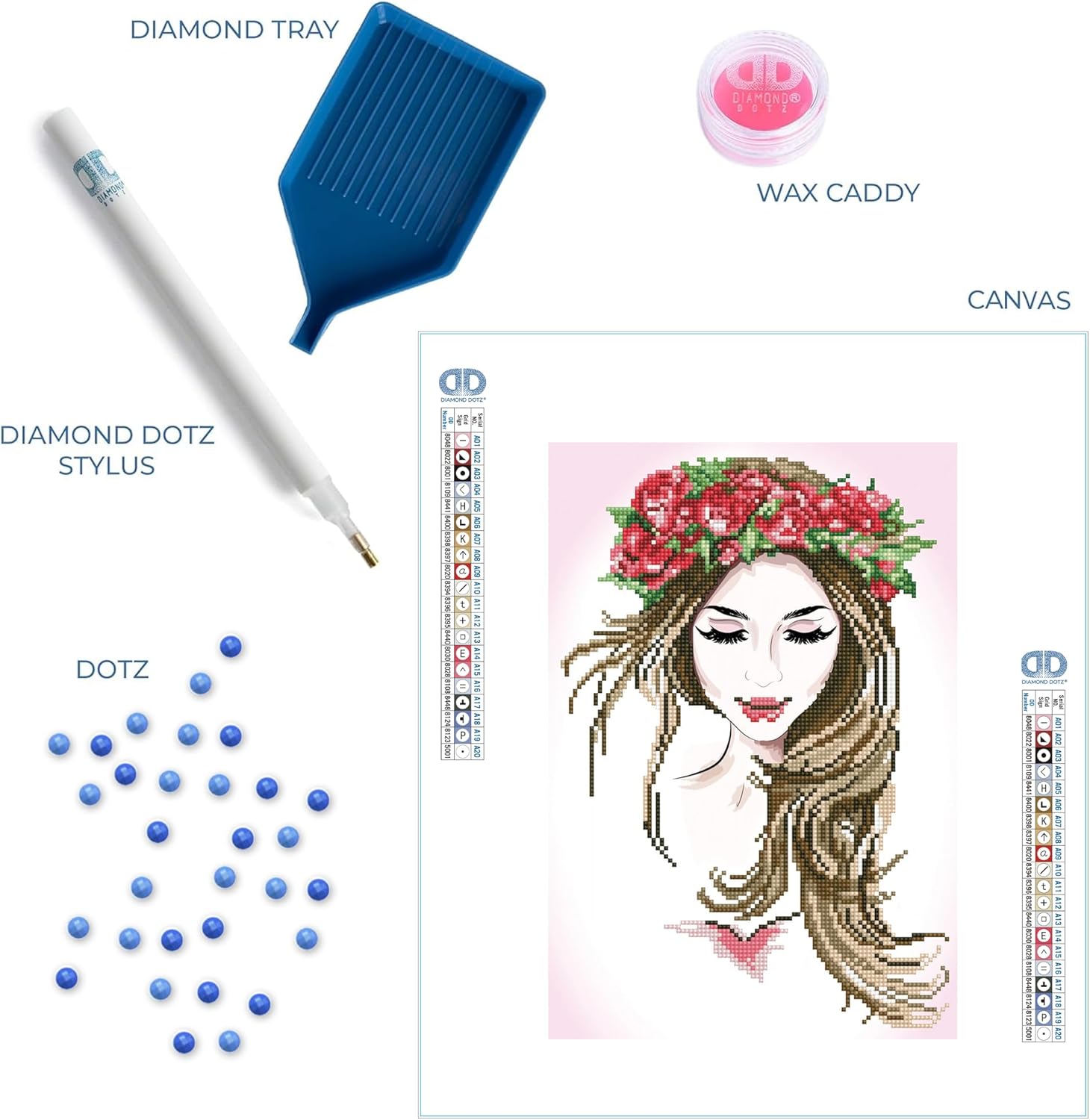 DIAMON DOT Garlan Beaut Diamon Paintin Kit fo Adult Diamon Ar Kit Relaxin Creativ Craf Ki wit Dot Gem 16inchx11inch