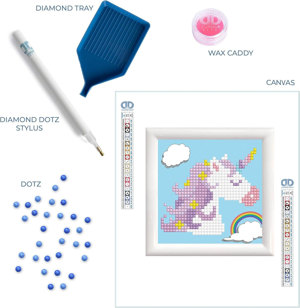 DIAMON DOT Un Praye Unicor Diamon Paintin Kit fo Adult Diamon Ar Kit Relaxin Creativ Craf Ki wit Dot Gem 4inchx4inch