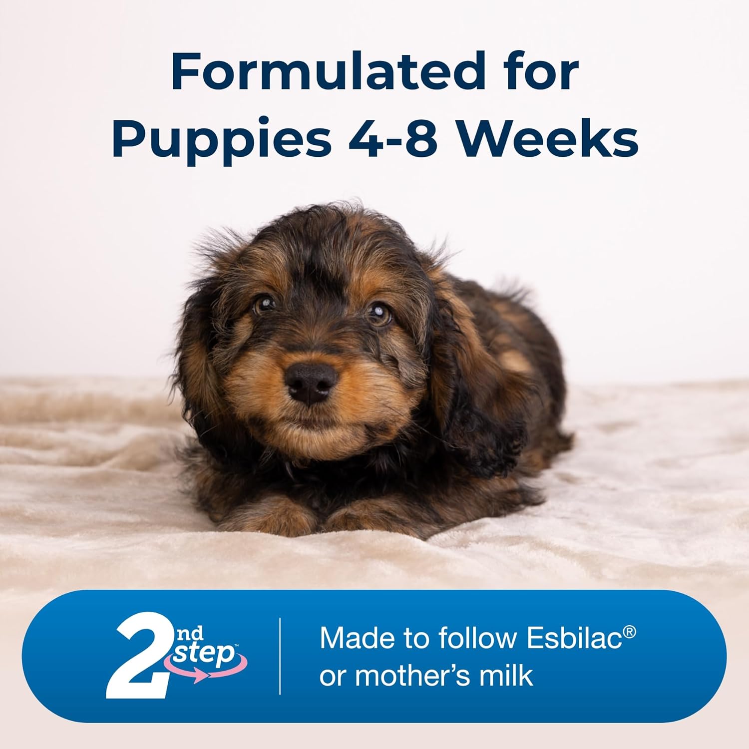 Pet-Ag Esbilac 2nd Step Puppy Weaning Food - 5 lb - Powdered Puppy Weaning Formula with DHA, Natural Milk Protein, Vitamins Minerals for Puppies 4-8 Weeks Old - Easy to Digest