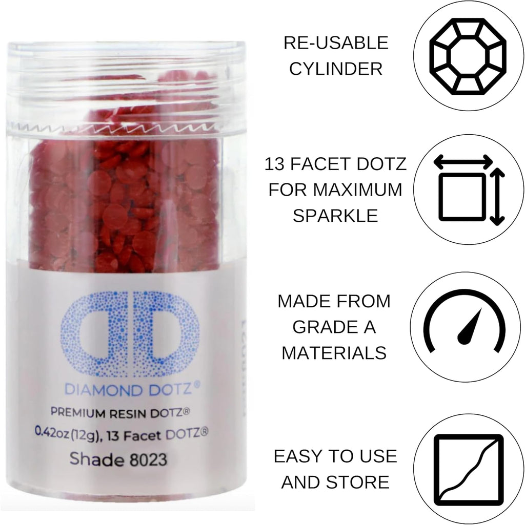 Diamon Dot 2.8M 12 Cylinde Burgund Freestyl Diamon Paintin Beads Diamon Ar Beads Replacemen Drills Loos Gem fo DI Craft an Ar Projects