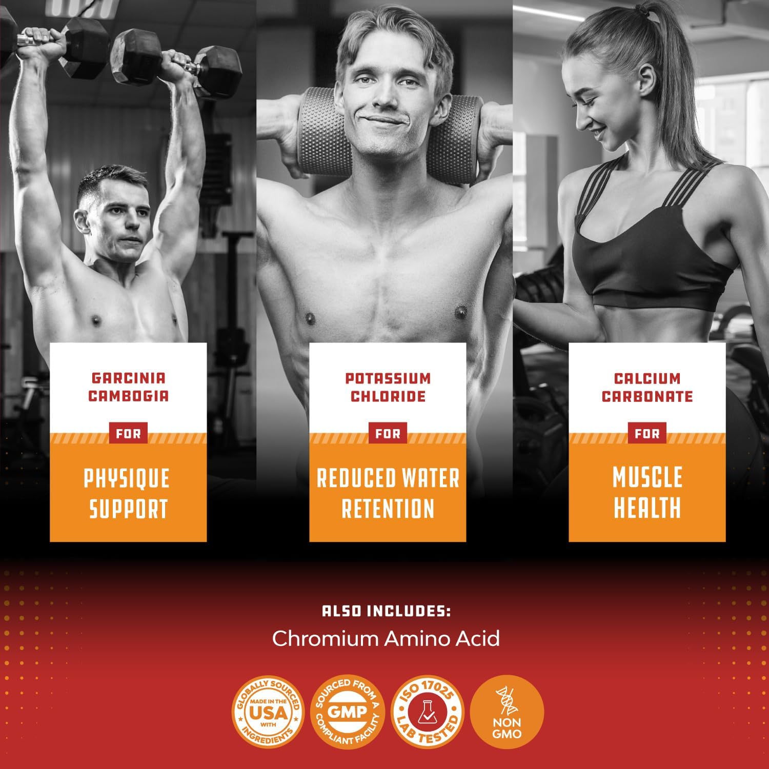 Stron Garcini Cambogi Extrac Capsule wit 60 HC Non-Stimulan Garcini Cambogi Weigh Los Supplemen wit Hydroxycitri Aci Chromiu fo Balance Energ Metabolis Suppor 6 Count