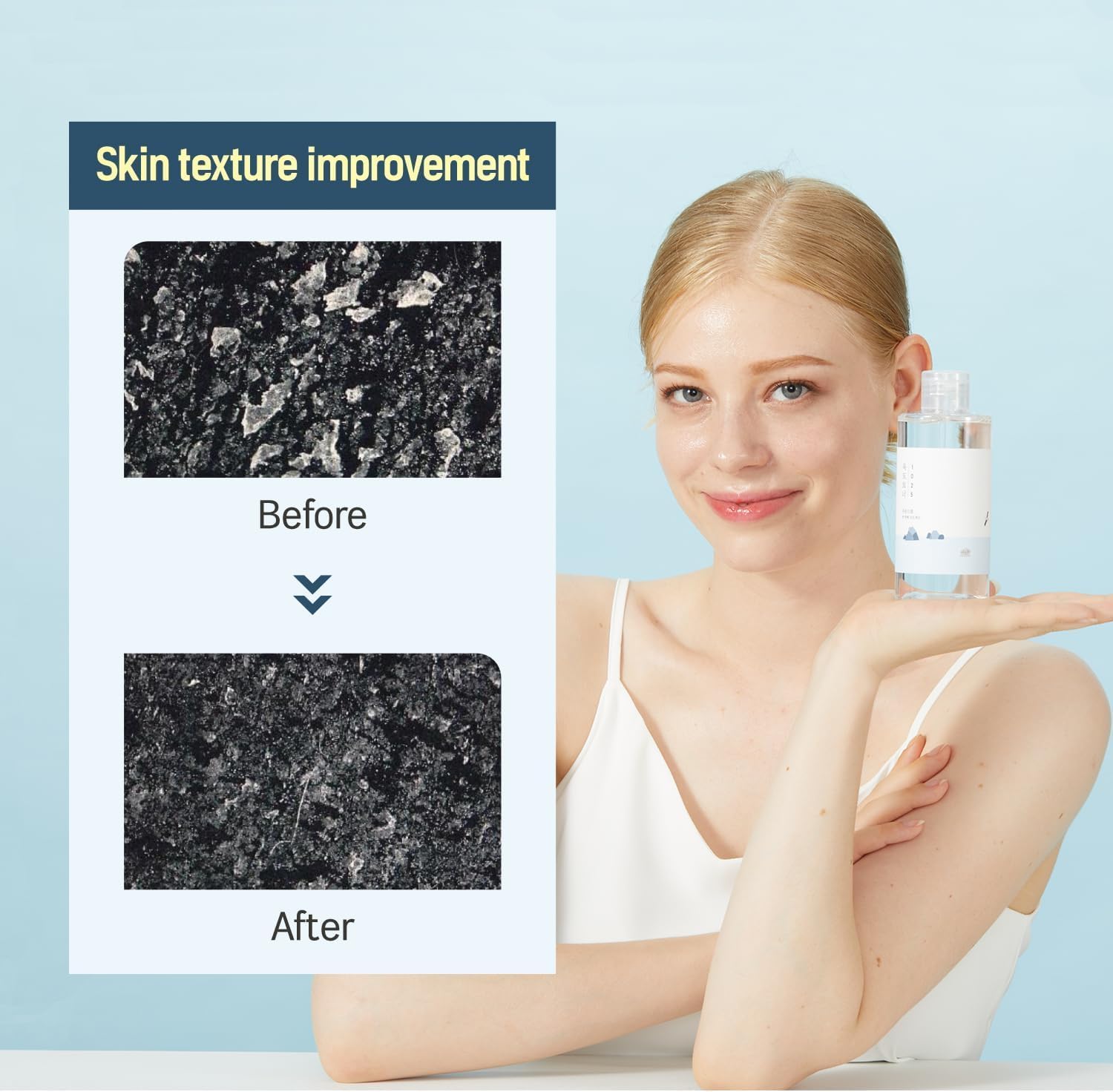 Roun LA 102 Dokd Tone Dokd Lotio Se Gentl Exfoliatin Dea Ski Cell Withou Irritation Hydrating Water Typ Toner Lotion fo Sensitiv Ski (6.76fl.oz)