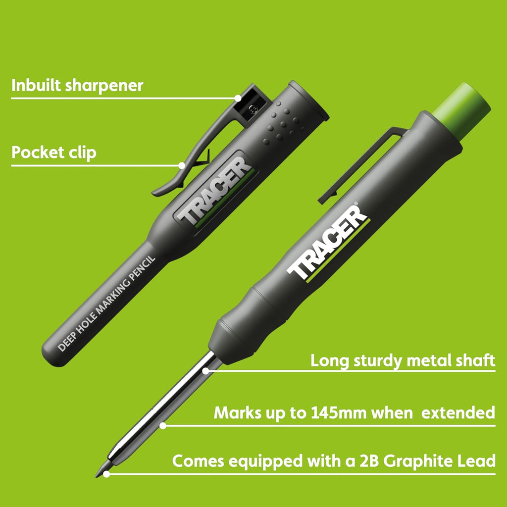 Trace Dee Hol Constructio Penci Sit Holster Extendabl 2 Carpente Penci wit Inbuil Carpente Penci Sharpener