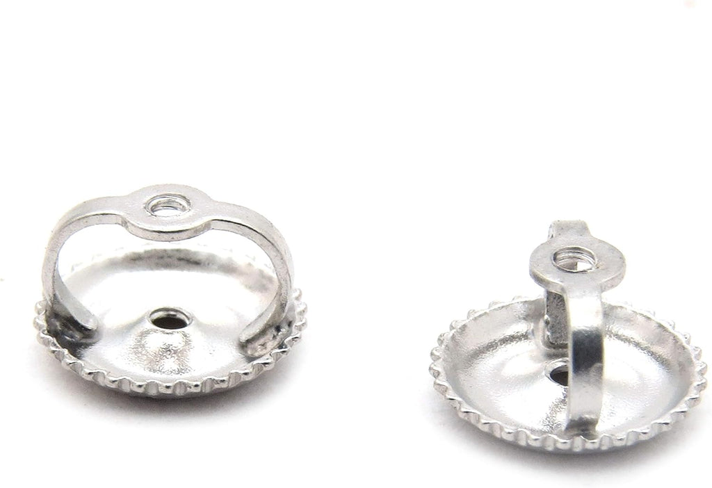 Dazzlingroc Collectio Scre Bac Earrin Backin Onl (Diamete 4.6 mm) Sterlin Silver