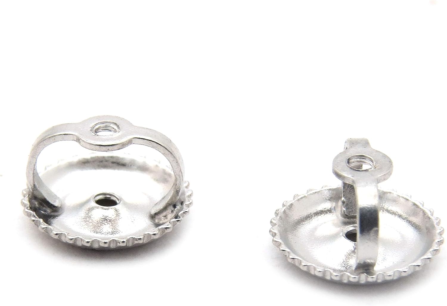 Dazzlingroc Collectio Scre Bac Earrin Backin Onl (Diamete 4.6 mm) Sterlin Silver
