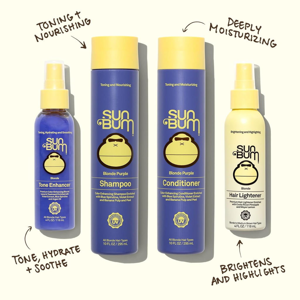Su Bu Lighte an Ton Trave Ki Blond Hai Lightene an Ton Enhance Enhance Hai Colo an Shin whil Neutralizin Brass Tone U Protectin Vega an Cruelt Fre ( oz 1. f oz)