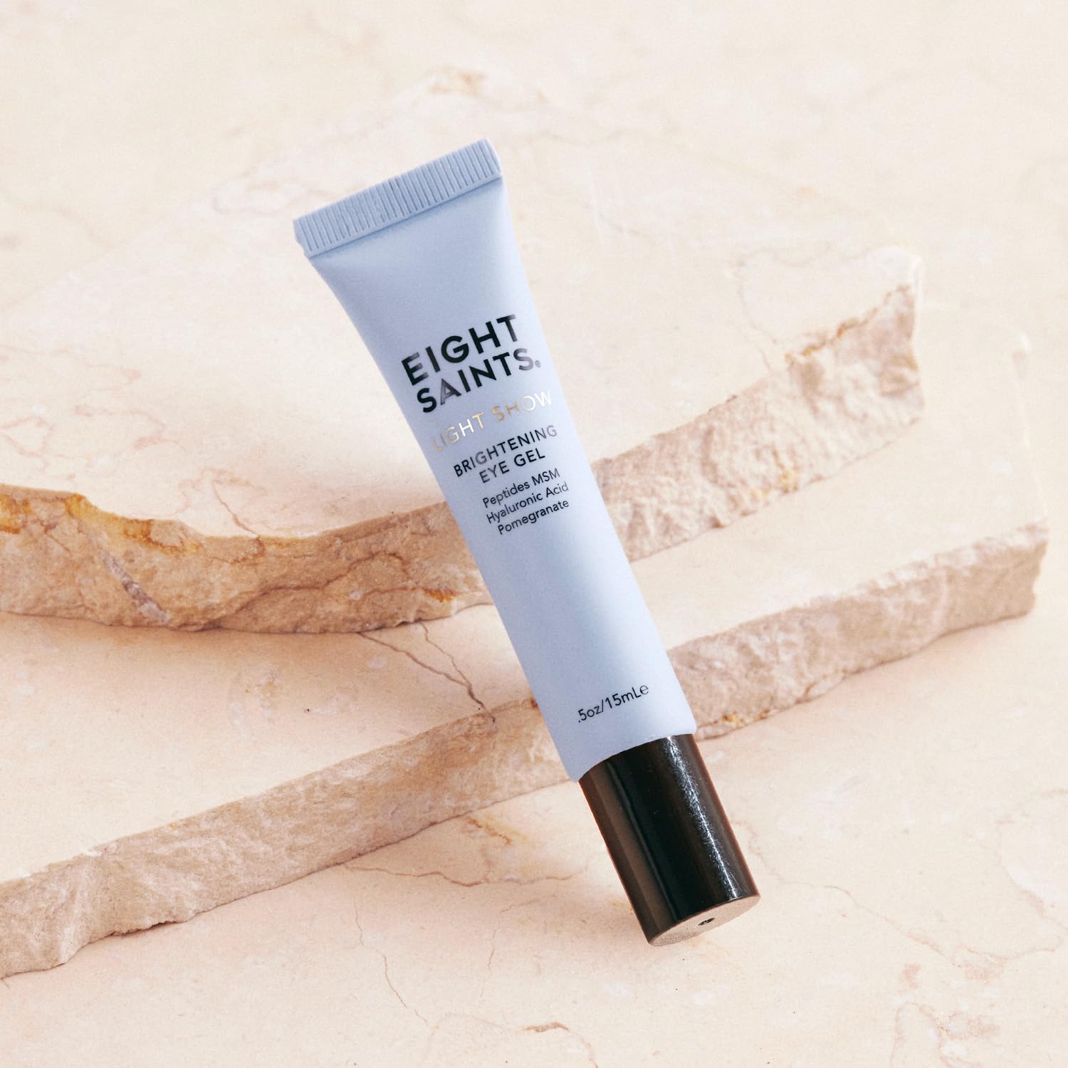 Eigh Saint Ligh Sho Brightenin Ey Gel Natura an Organi Ant Agin Coolin Ey Ge t Reduc Puffiness Wrinkle an Calm Unde Ey Skin 0. Ounces