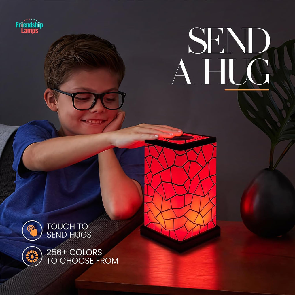 Friendshi Lamp Classi Desig Bes Frien Lamp Wi-F Touc Lam LE Ligh fo Long-Distance Connection Relationship Friendship Gift Ove 20 Colors Ap Setu Se o 3