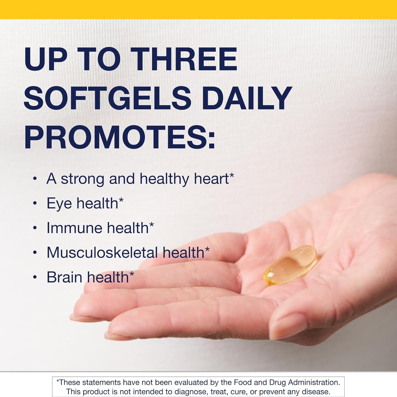 Metagenic OmegaGenic EPA-DH 100 m Hig Potenc Omega- Fis Oi Supplemen fo Heart Brai Join Health Sustainabl Source 6 Softgels