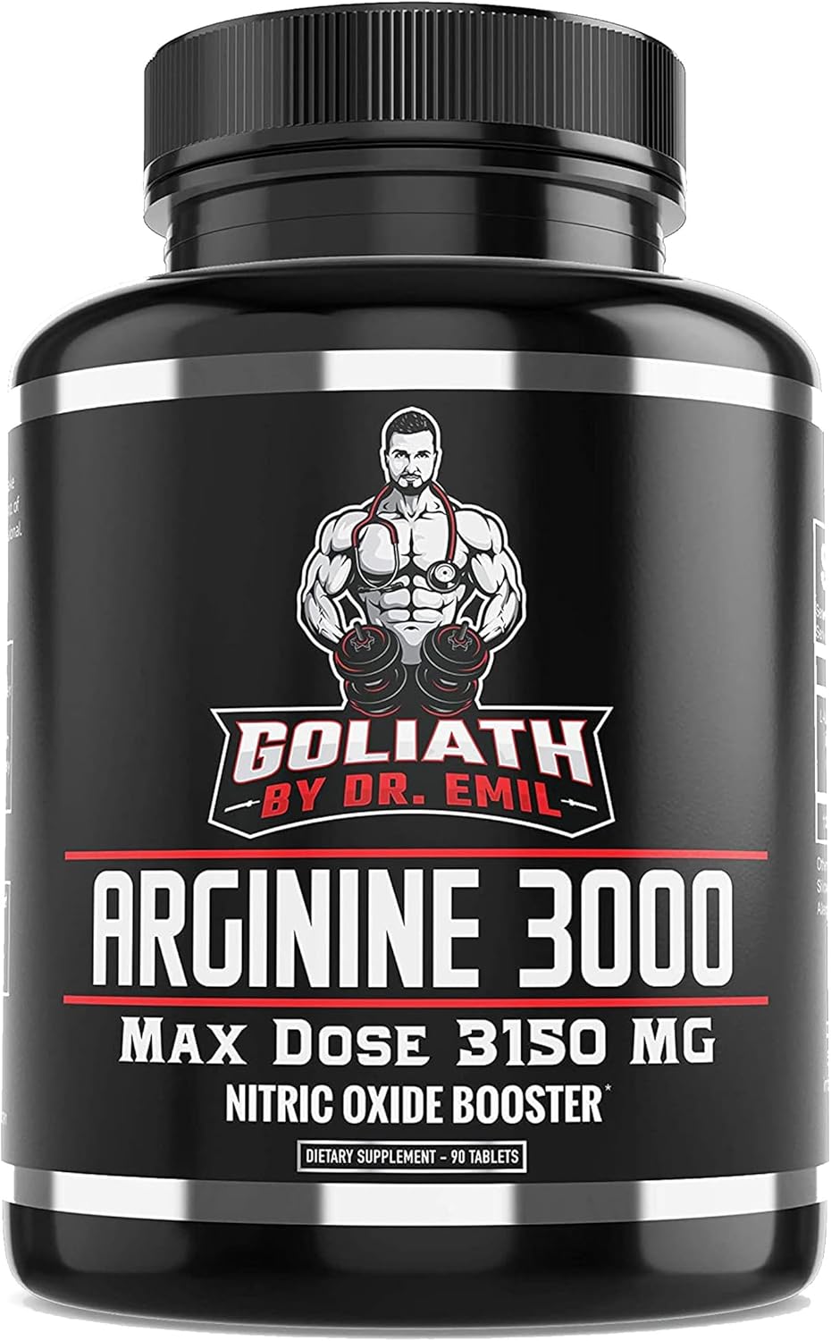 Dr Emi  Arginin (3150mg Highes Capsul Dos Nitri Oxid Supplemen fo Vascularity Enduranc an Hear Healt (AAK an HCL 9 Tablets