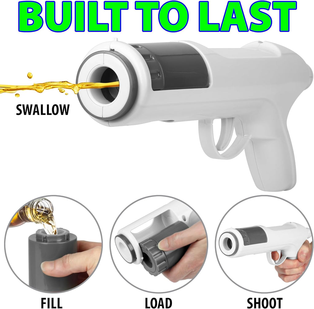 Funware Origina Alcoho Sho Gun Newl Improve Leakproo Loa You Favorit Alcohol Aim Shoo an Drink Epi Sho Part Accessor Hold 1. Ounces