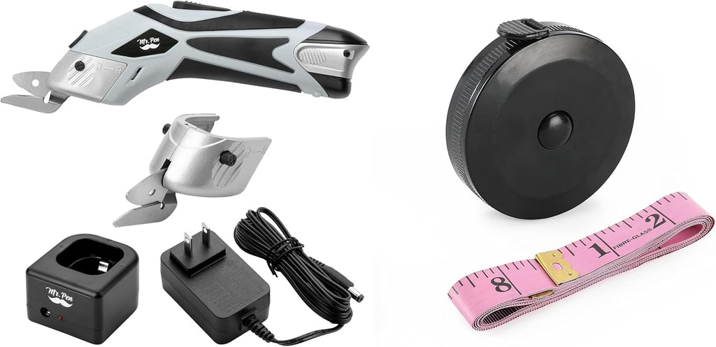 Electri Scissor an Measurin Tape