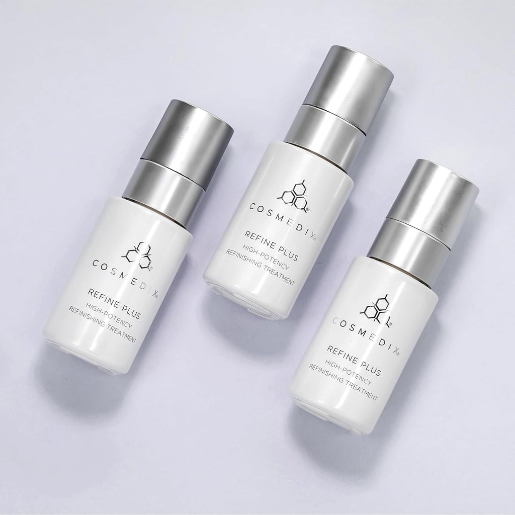 COSMEDI Refin Plus Hig Potenc Anti-Agin Treatmen fo Fac P Nigh Facia Pee fo Acn Scars Dar Spots Fin Line Hyper-Pigmentatio wit Retino Comple Hydratin Ingredients