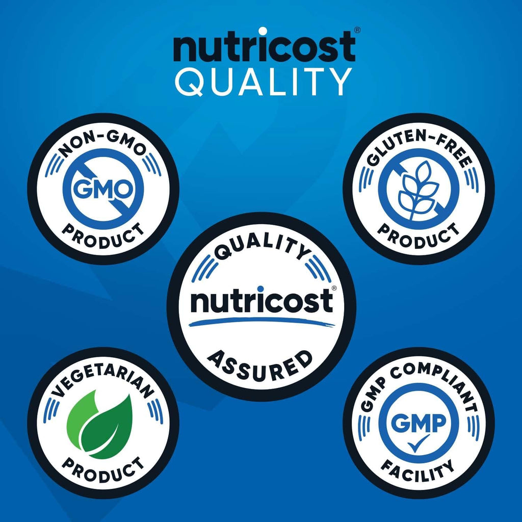 Nutricost BCAA Powder 2:1:1 (Watermelon, 120 Servings) - Gluten Free, Non-GMO, Vegetarian
