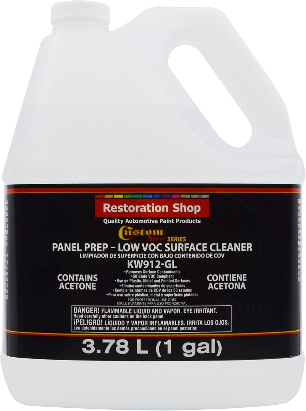 Custo Sho Pane Pre an Degrease Lo VO Surfac Cleane an Greas an Wa Remove  Gallo Grea t remov an Contaminent befor Paintin an Anti-Stati Cleaner