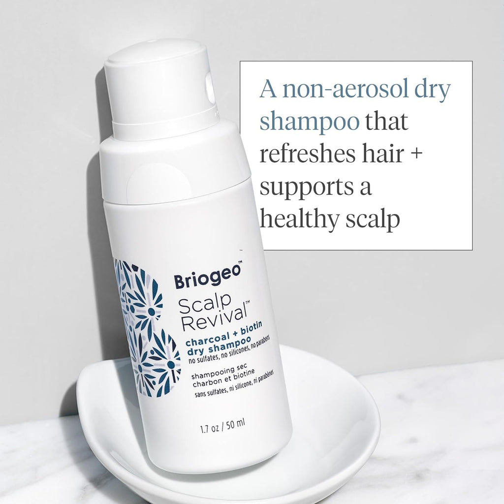 Brioge Scal Reviva Charcoa Bioti Dr Shampoo Clarifyin Shampo Scal Cleanse fo Dr Scal Itch Scalp Featurin Te Tre Oi fo Hair Vegan Cruelty-Free 1. oz