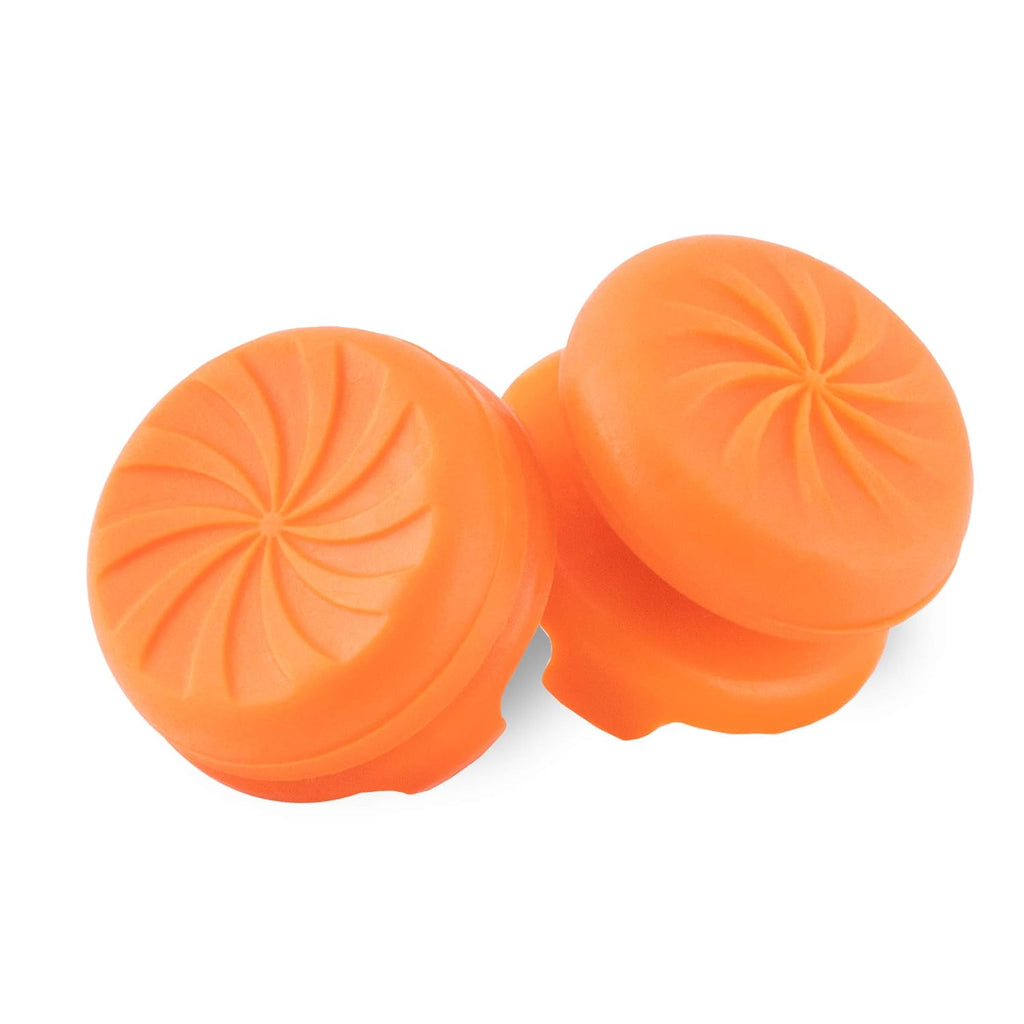 KontrolFree FP Free Vorte fo PlayStatio (PS4 an PlayStatio (PS5 Controlle Performanc Thumbstick  High-Ris Convex Mid-Ris Concav Orange
