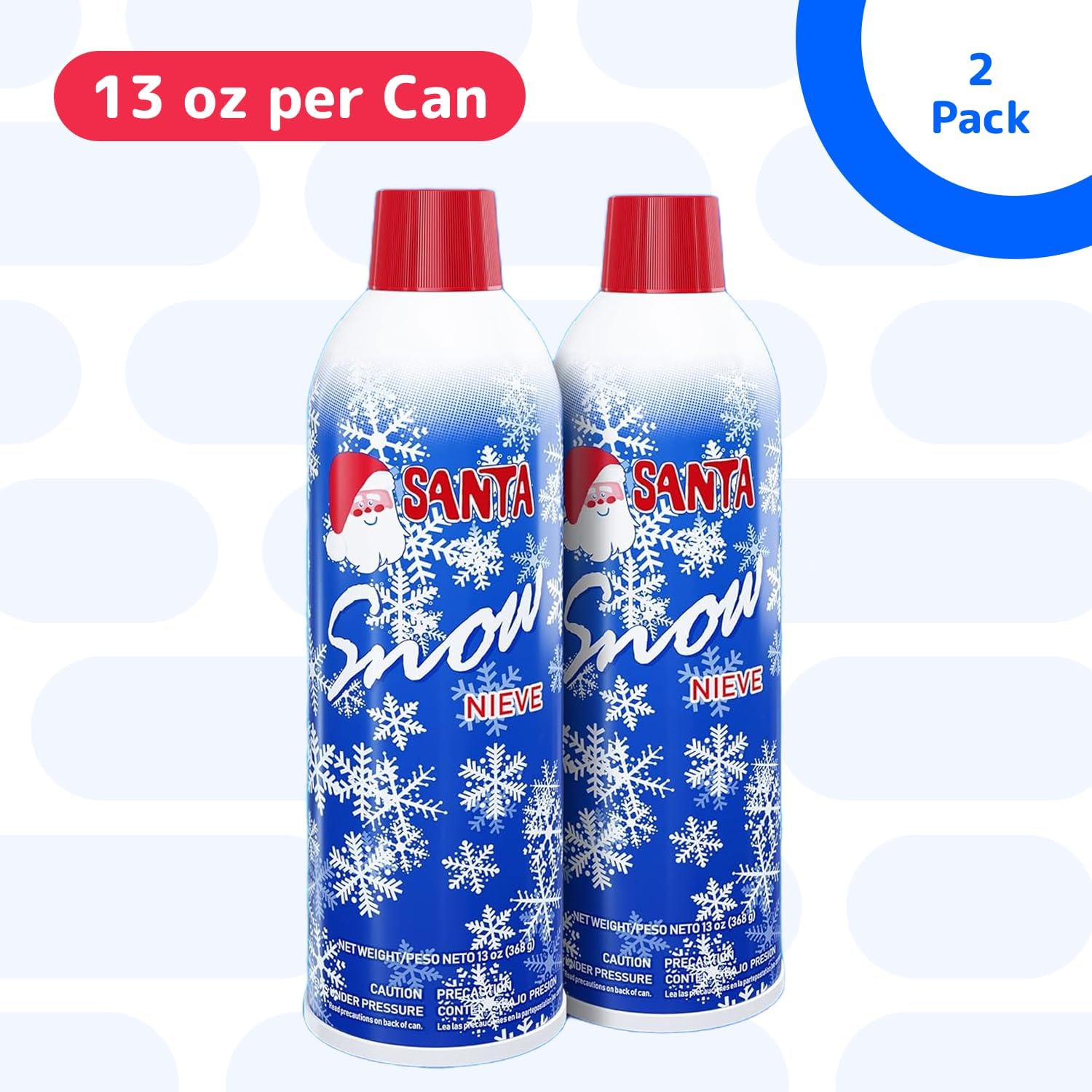 Prexte Pac Fak Sno Spra fo Christma Tre Quick-Dr Texture Christma Tre Flockin Spra i 13o Aeroso Bottle fo Decoratin an Craft Artificia Sno Floc fo Window an Mirrors