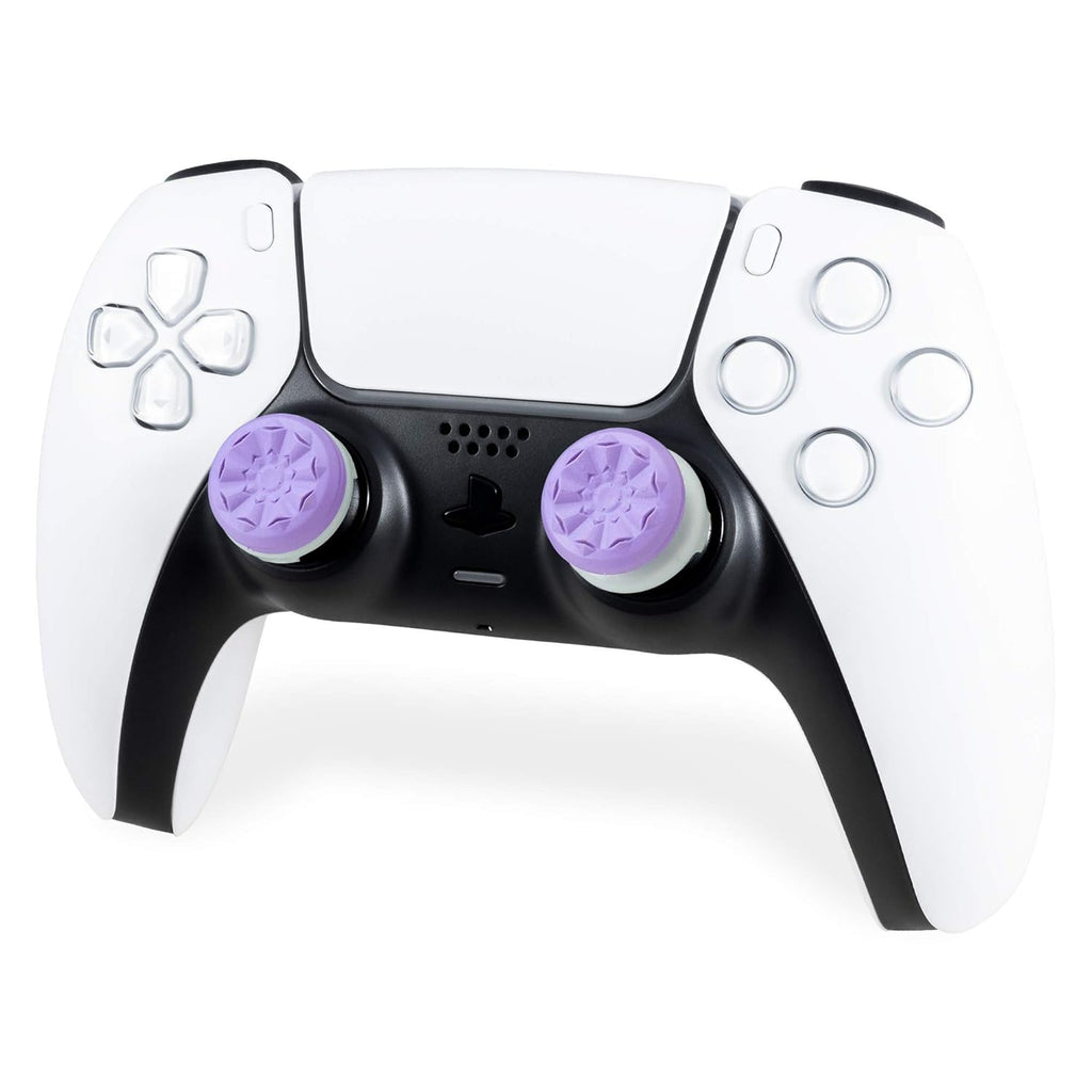 KontrolFree FP Free Galax Purpl fo PlayStatio (PS4 an PlayStatio (PS5 Performanc Thumbstick  High-Rise Mid-Ris Purple