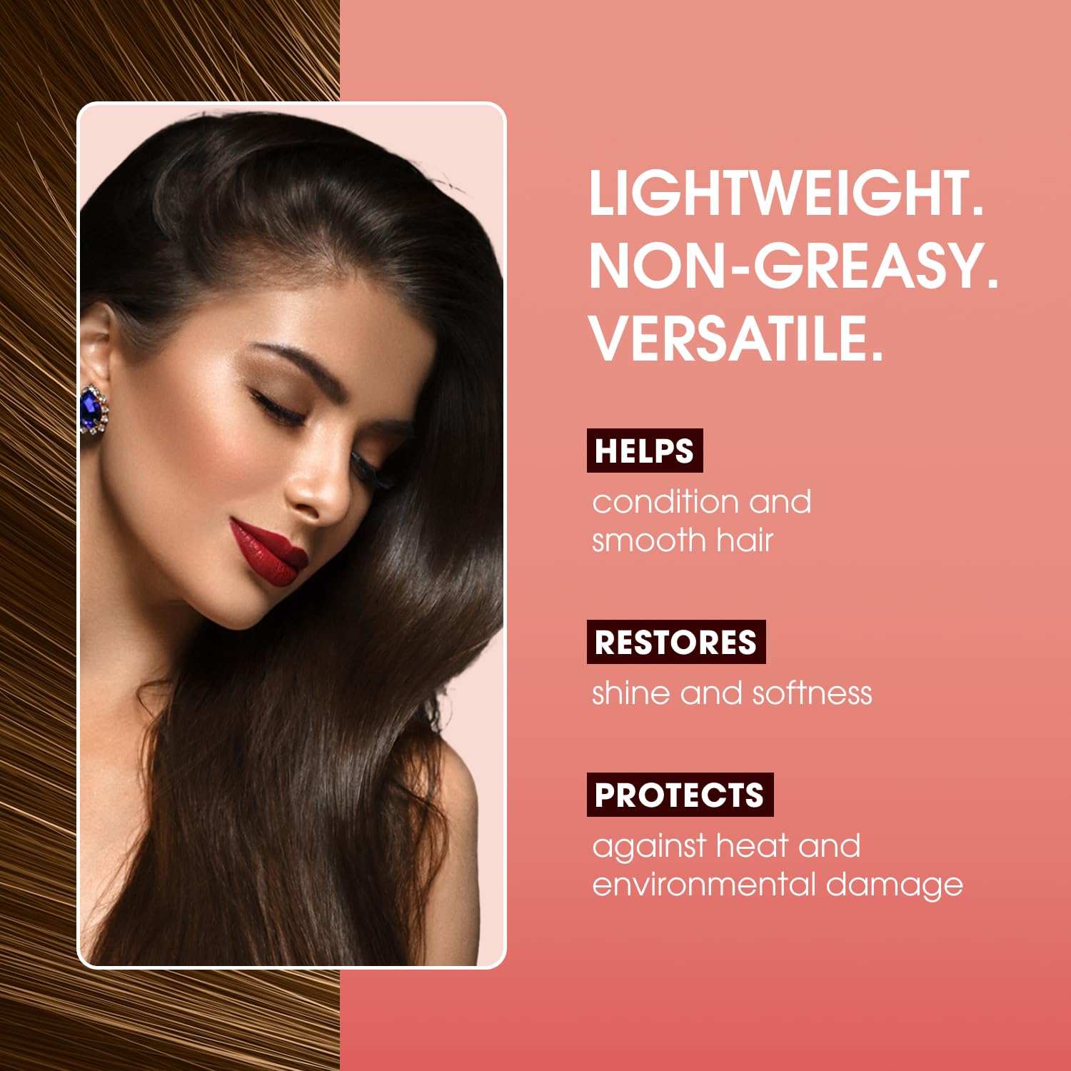 On ' Onl Arga Oi Hai Treatmen Lightweigh Hydratin Hai Oi fo Natural Wig Extension Shin Enhancing Hea Protectan Friz Contro ( oz)