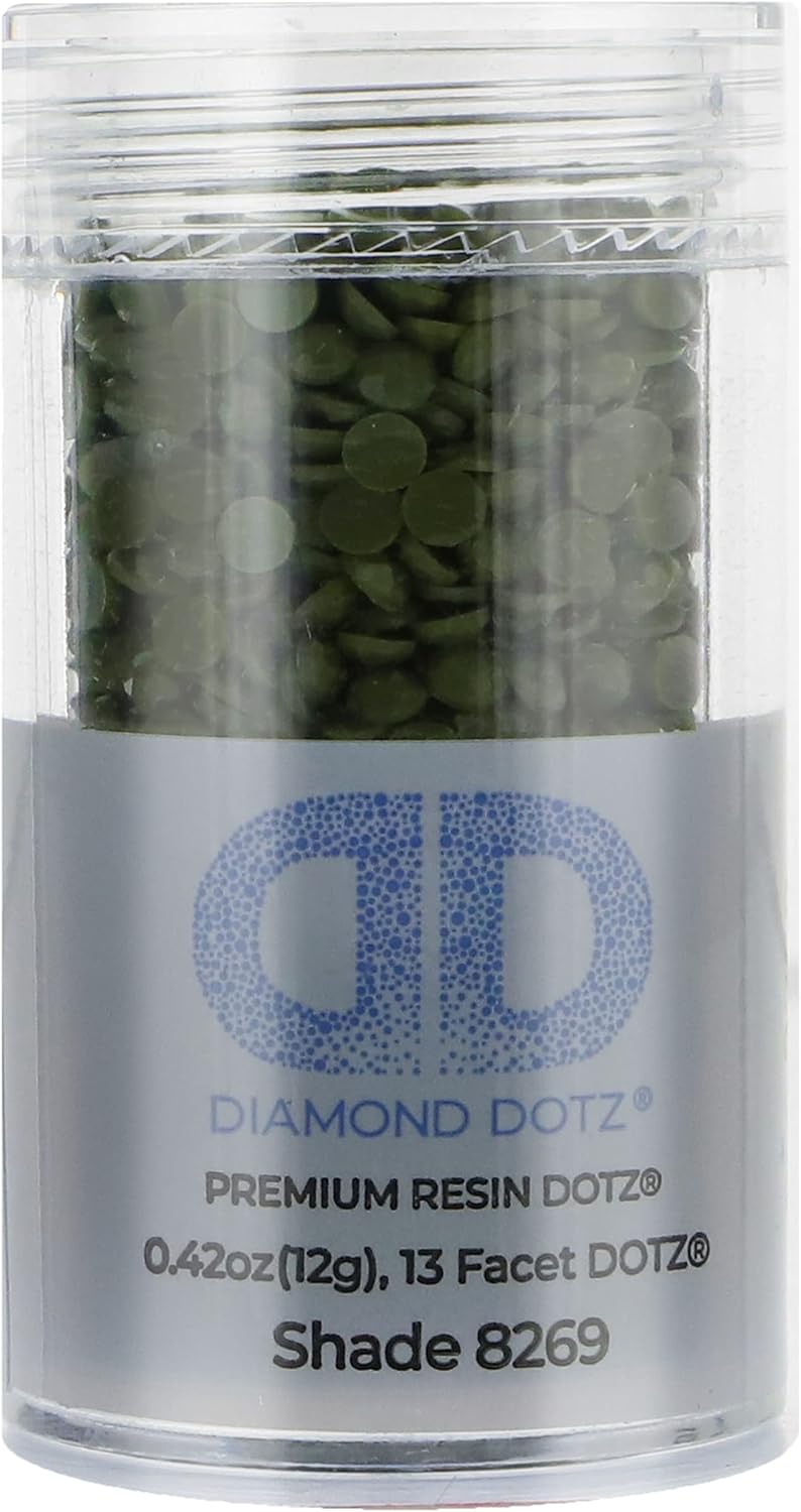 Diamon Dot 2.8M 12 Cylinde Dar Oliv Freestyl Diamon Paintin Beads Diamon Ar Beads Replacemen Drills Loos Gem fo DI Craft an Ar Projects