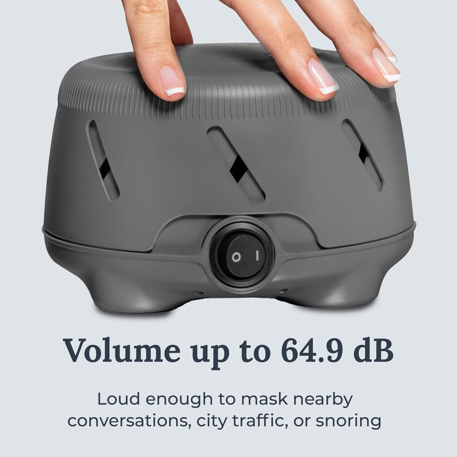 Yogaslee Doh Un Whit Nois Soun Machin Trave Case Rea Fa Insid fo Non-Looping Soun Machin fo Travel Offic Privacy Slee Therap fo Adult Baby Charcoal Piec Set