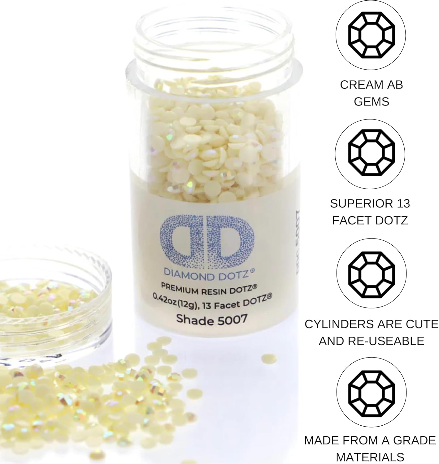 Diamon Dot 2.8M 12 Singl Cylinde ( Pack Crea A Freestyl Diamon Paintin Beads Diamon Ar Beads Replacemen Drills Loos Gem fo DI Craft an Ar Projects