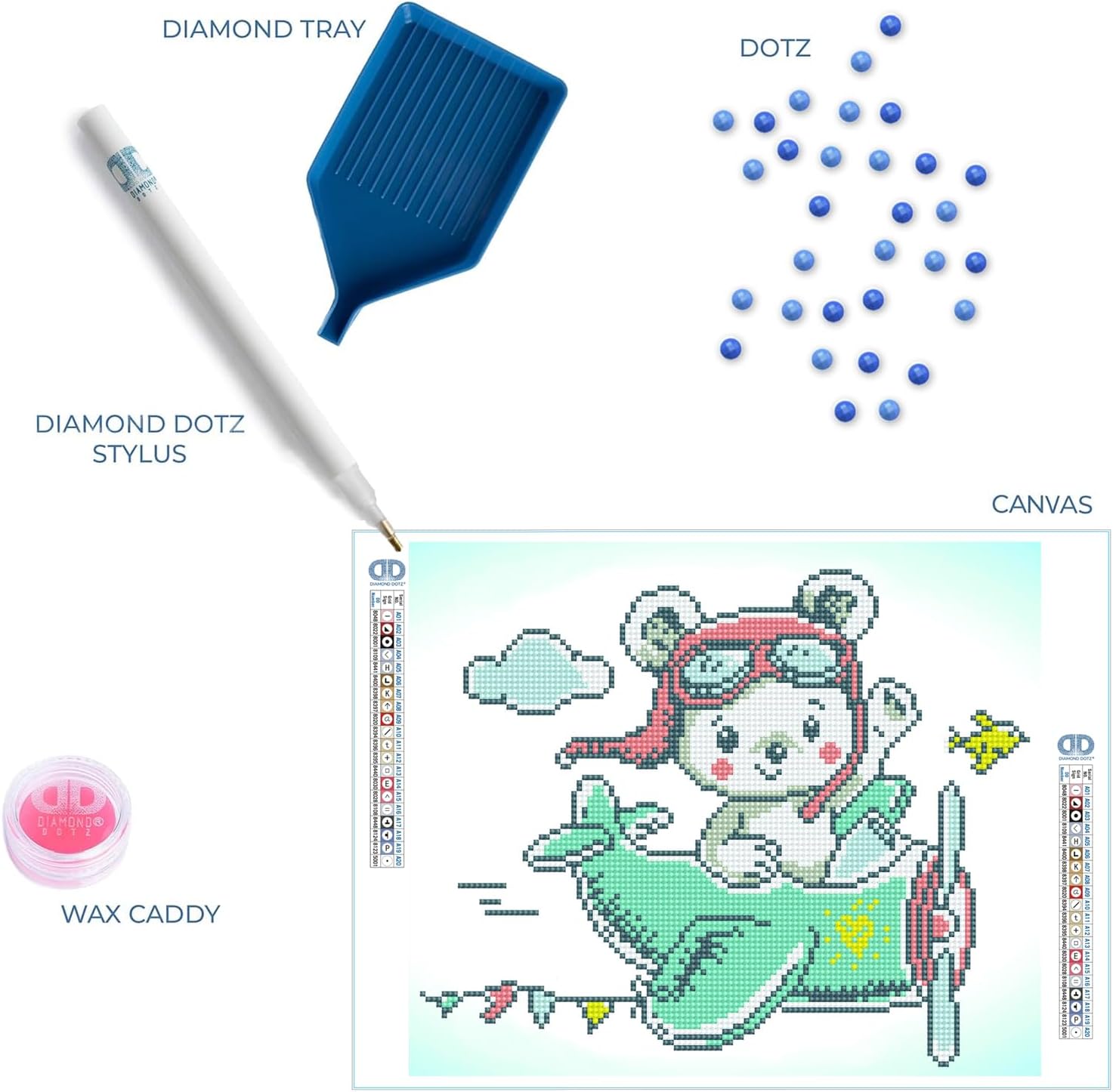 DIAMON DOT Aer Bea Diamon Paintin Kit fo Adult Diamon Ar Kit Relaxin Creativ Craf Ki wit Dot Gem 11x13