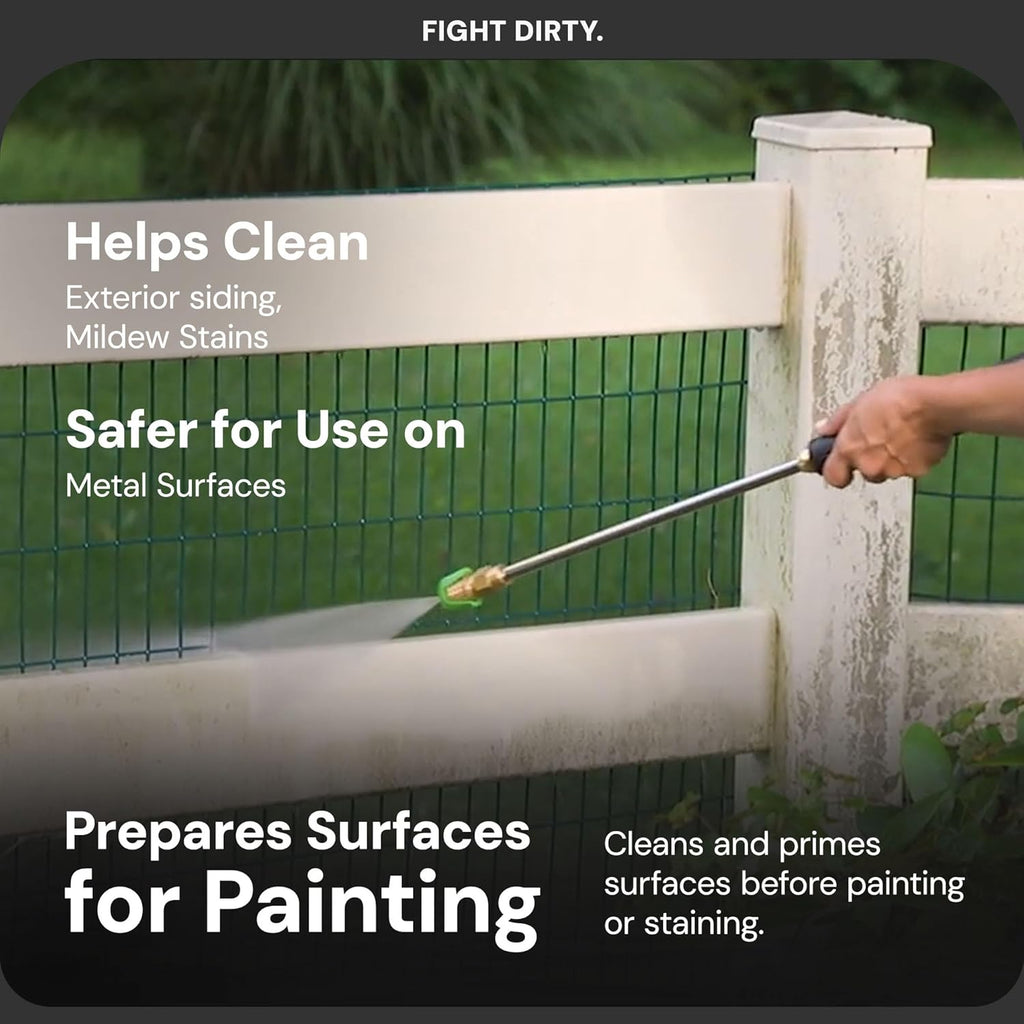 Sun Joe House and Deck All-Purpose Pressure Washer, Concentrated Cleaner Detergent, Citrus Scent, 1 Gallon - Cleaning Solution for Home, Garage, Patio, Driveway, and Outdoor Surfaces, SPX-HDC1G