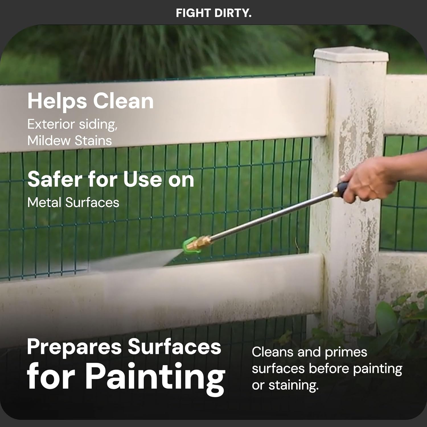 Sun Joe House and Deck All-Purpose Pressure Washer, Concentrated Cleaner Detergent, Citrus Scent, 1 Gallon - Cleaning Solution for Home, Garage, Patio, Driveway, and Outdoor Surfaces, SPX-HDC1G