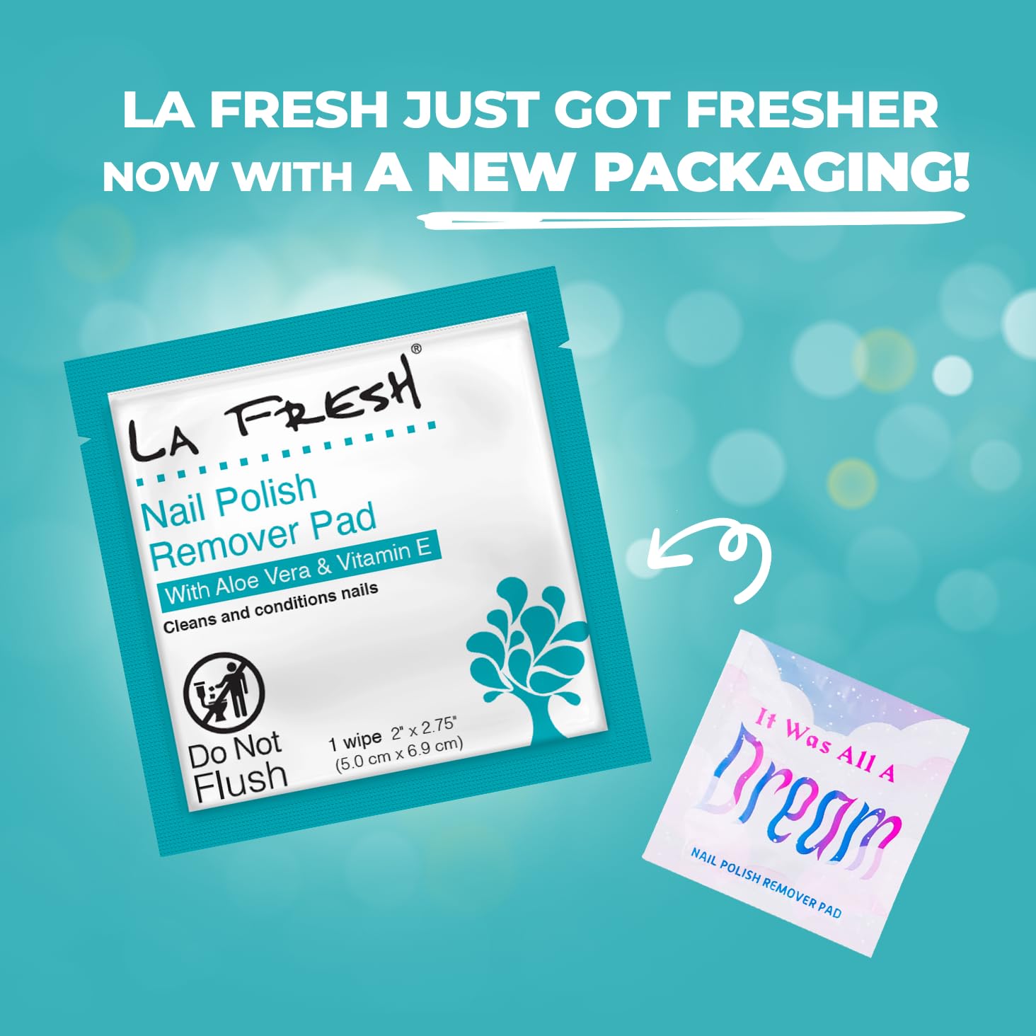 L Fres Nai Polis Remove We Wipe wit Lavender Alo Vera an Vitami Pac o 200c Acetone-Infuse Pad Nai Car Trave Essentials