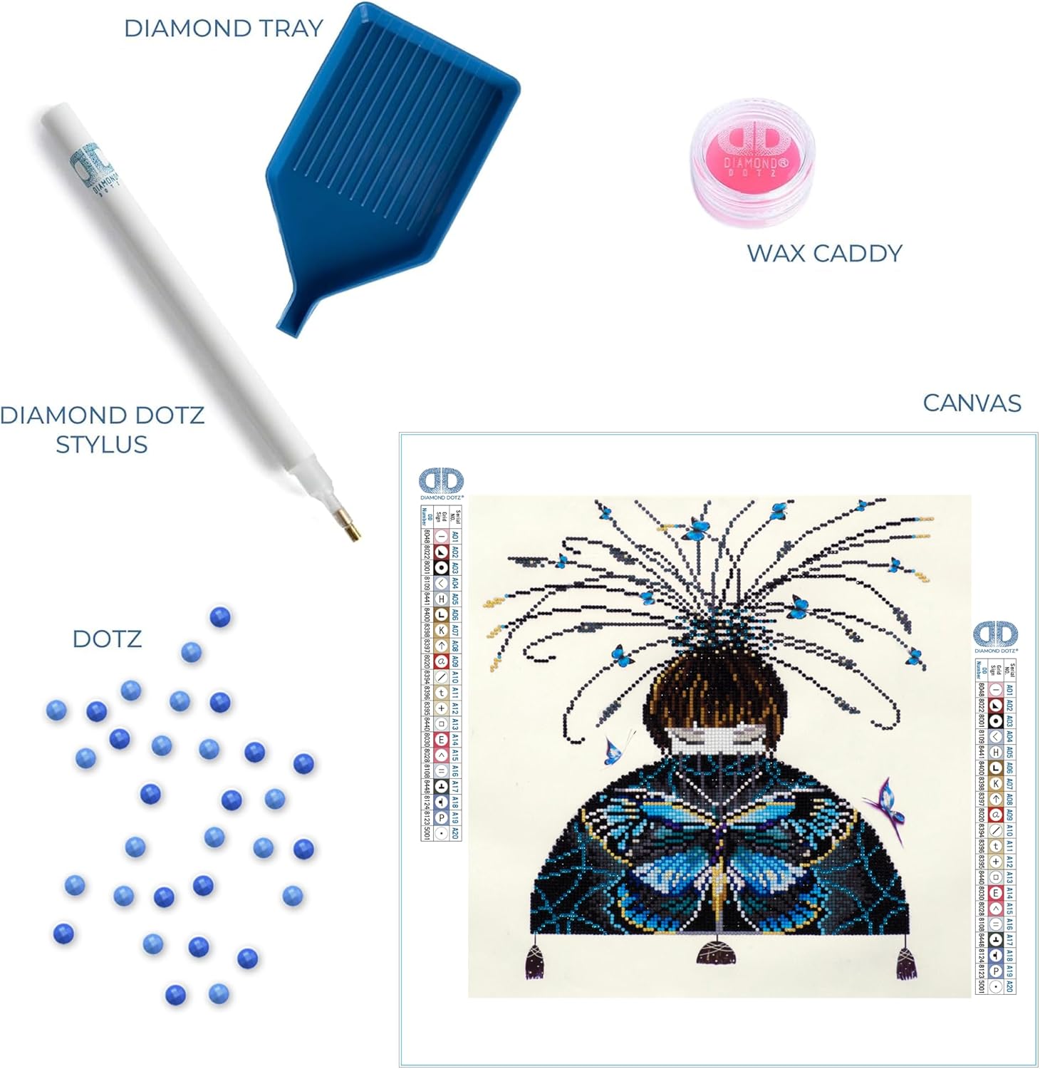 DIAMON DOT a Hom Orienta Jewel Partia Drill Roun Dotz Diamon Paintin Kits Diamon Ar Kit fo Adults Ge Art Diamon Art 16.5inchx16.5inch