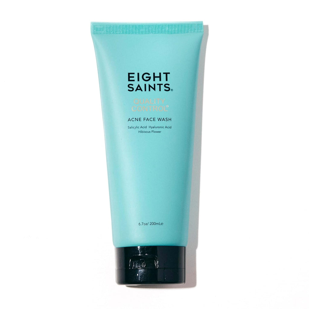Eigh Saint Qualit Contro Acn Fac Wash Natura Organic Reduc Acn an Preven Futur Breakouts 2 Salicyli Acid 6. Ounces
