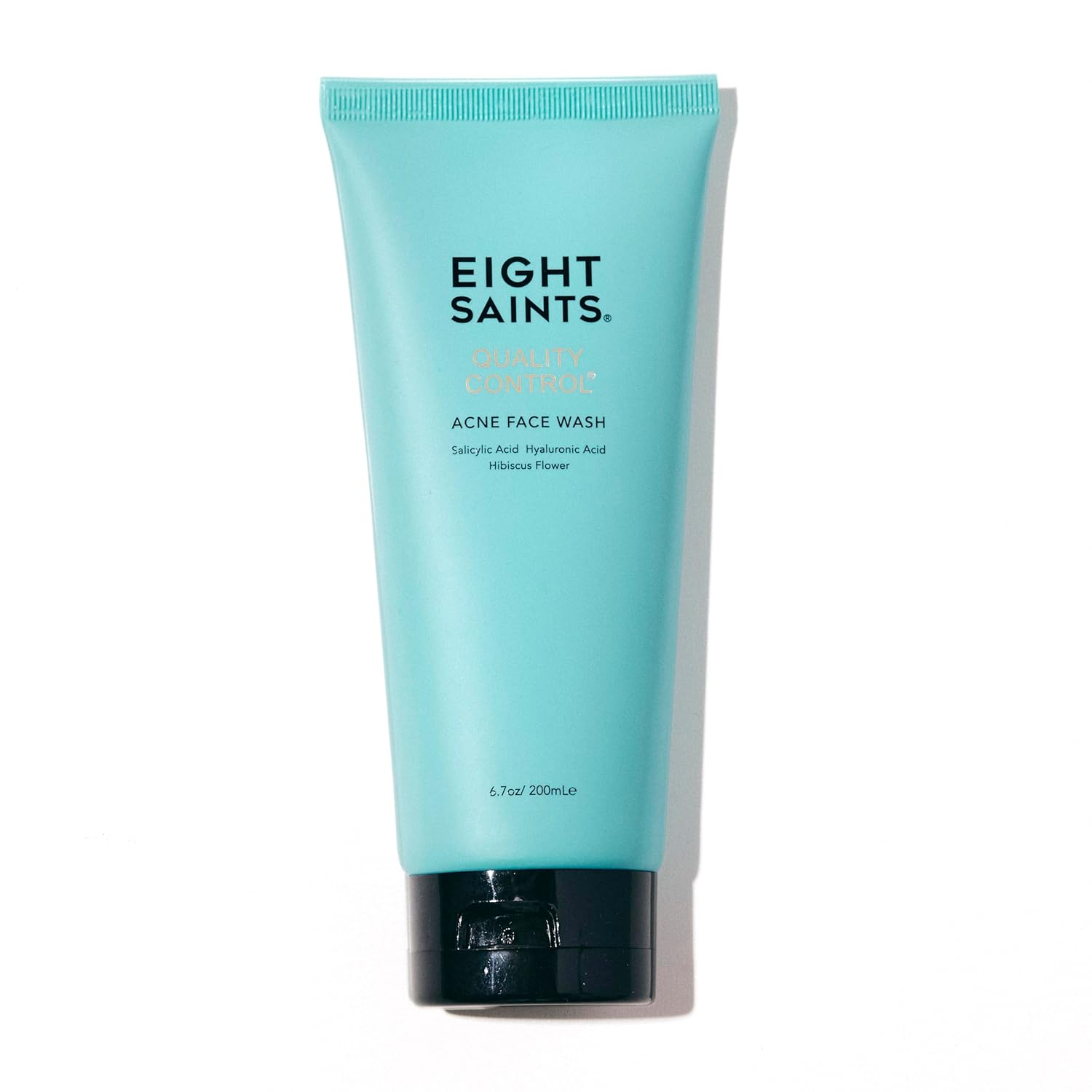 Eigh Saint Qualit Contro Acn Fac Wash Natura Organic Reduc Acn an Preven Futur Breakouts 2 Salicyli Acid 6. Ounces