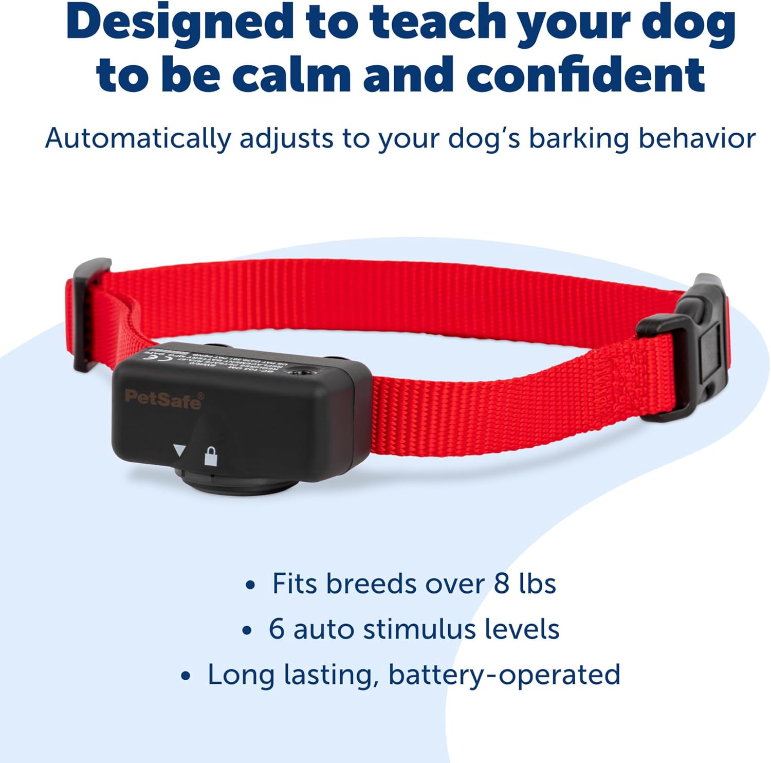 PetSaf Basi Bar Contro Colla Effectiv Accurat Bar Detectio Colla Saf Reliabl Trainin wit Multipl Stati Stimulatio Level Waterproo Battery-Operated