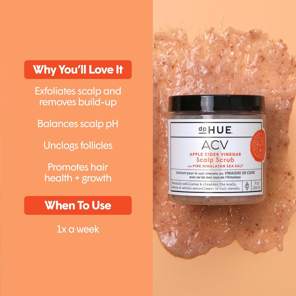 dpHU Appl Cide Vinega Scal Scru  oz Pac o  Natura Exfoliatin Scru Dr Scal Treatmen Wit Pin Himalaya Se Salt Alo Ver Avocad Oi Glute Free Vegan
