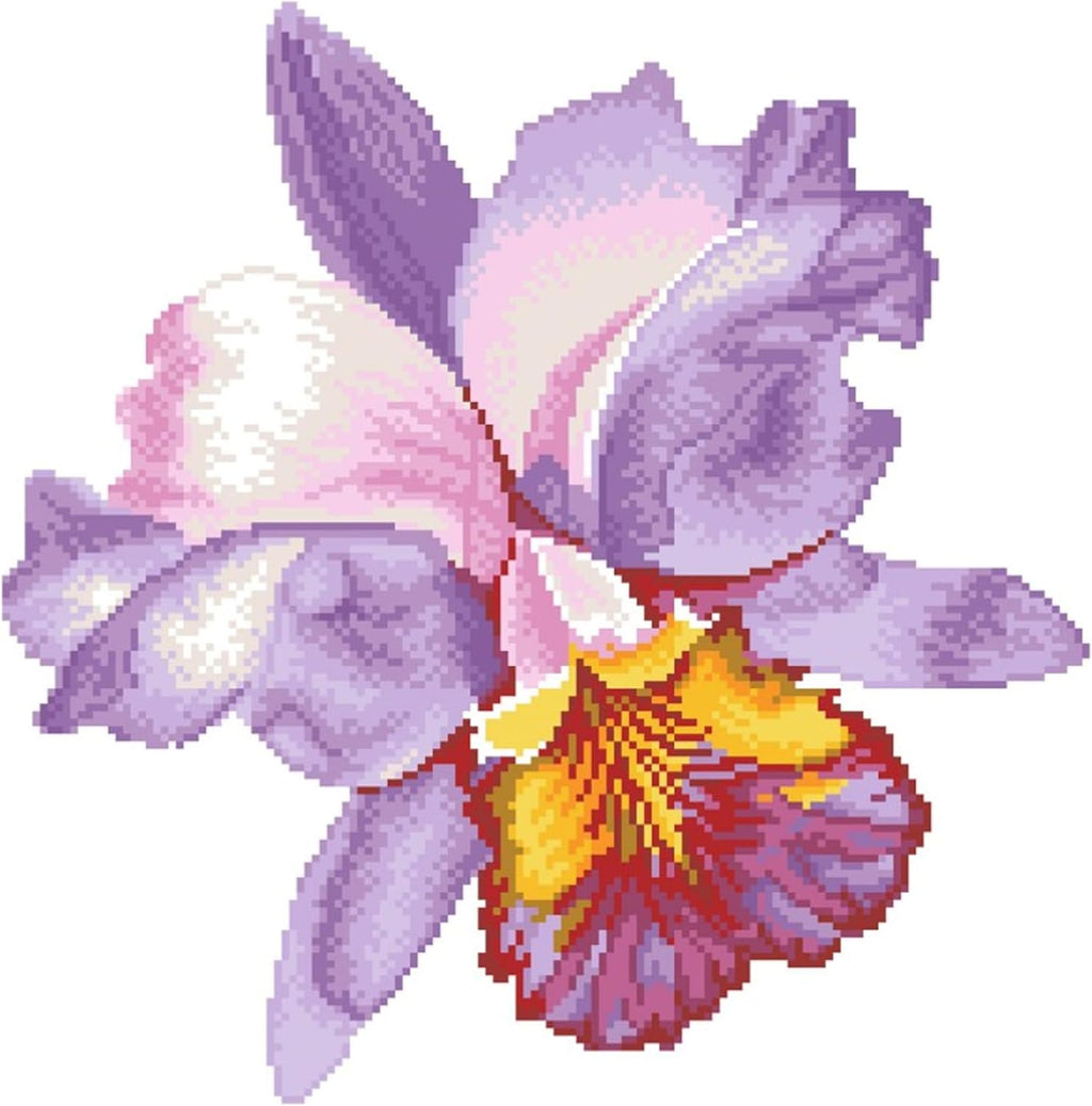 DIAMON DOT Sparkl Garde Mauv Flora Diamon Paintin Kit fo Adult Diamon Ar Kit Relaxin Creativ Craf Ki wit Dot Gem 12inchx12inch