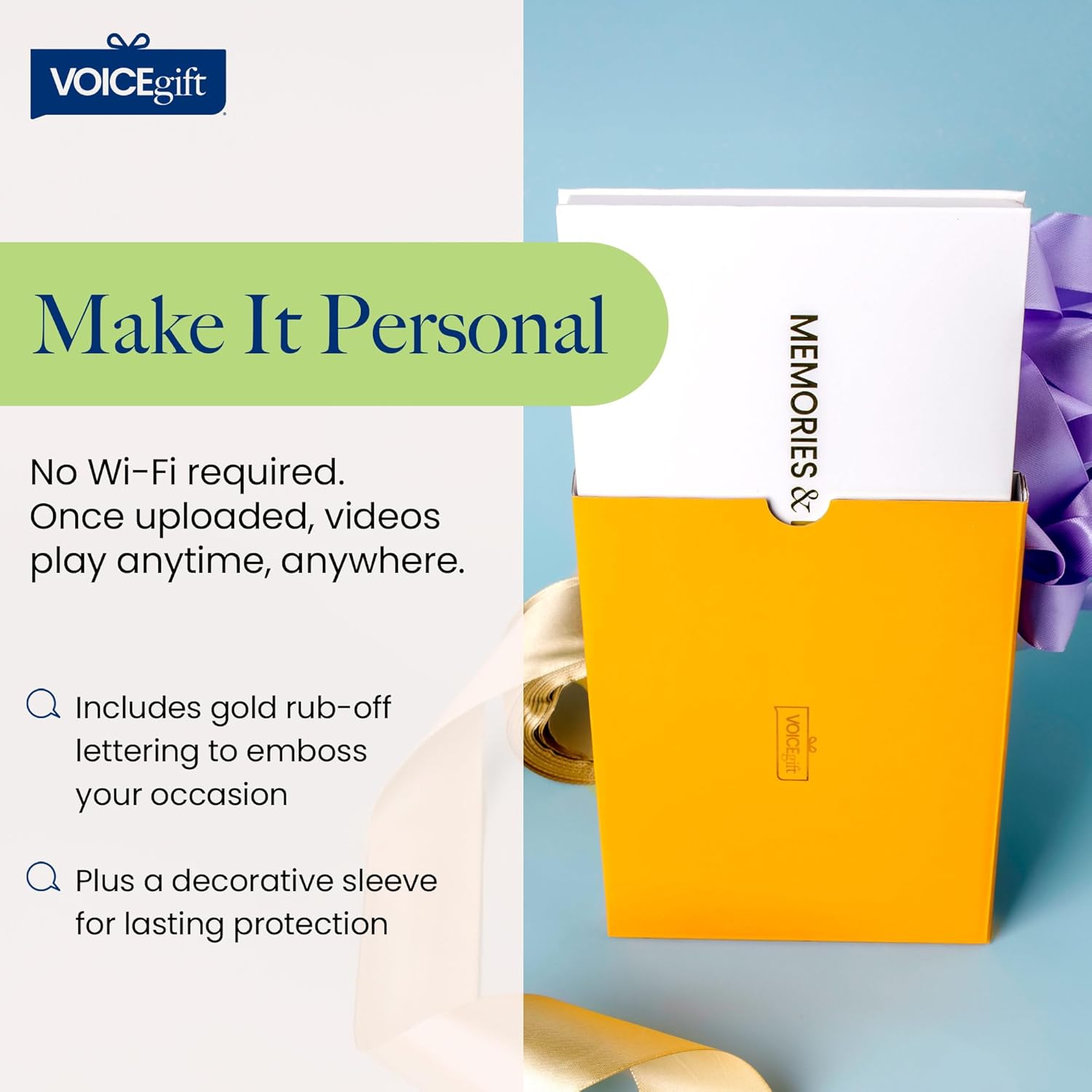 VoiceGif Vide Boo 7inc H IP Scree Weddin Vide Boo Digita Vide Albu Boo wit Sound 8G Storage US Rechargeabl Keepsak fo Specia Gift Memorials