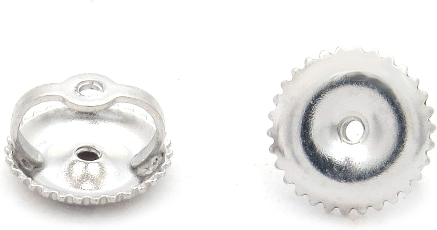 Dazzlingroc Collectio Scre Bac Earrin Backin Onl (Diamete 4.6 mm) Sterlin Silver