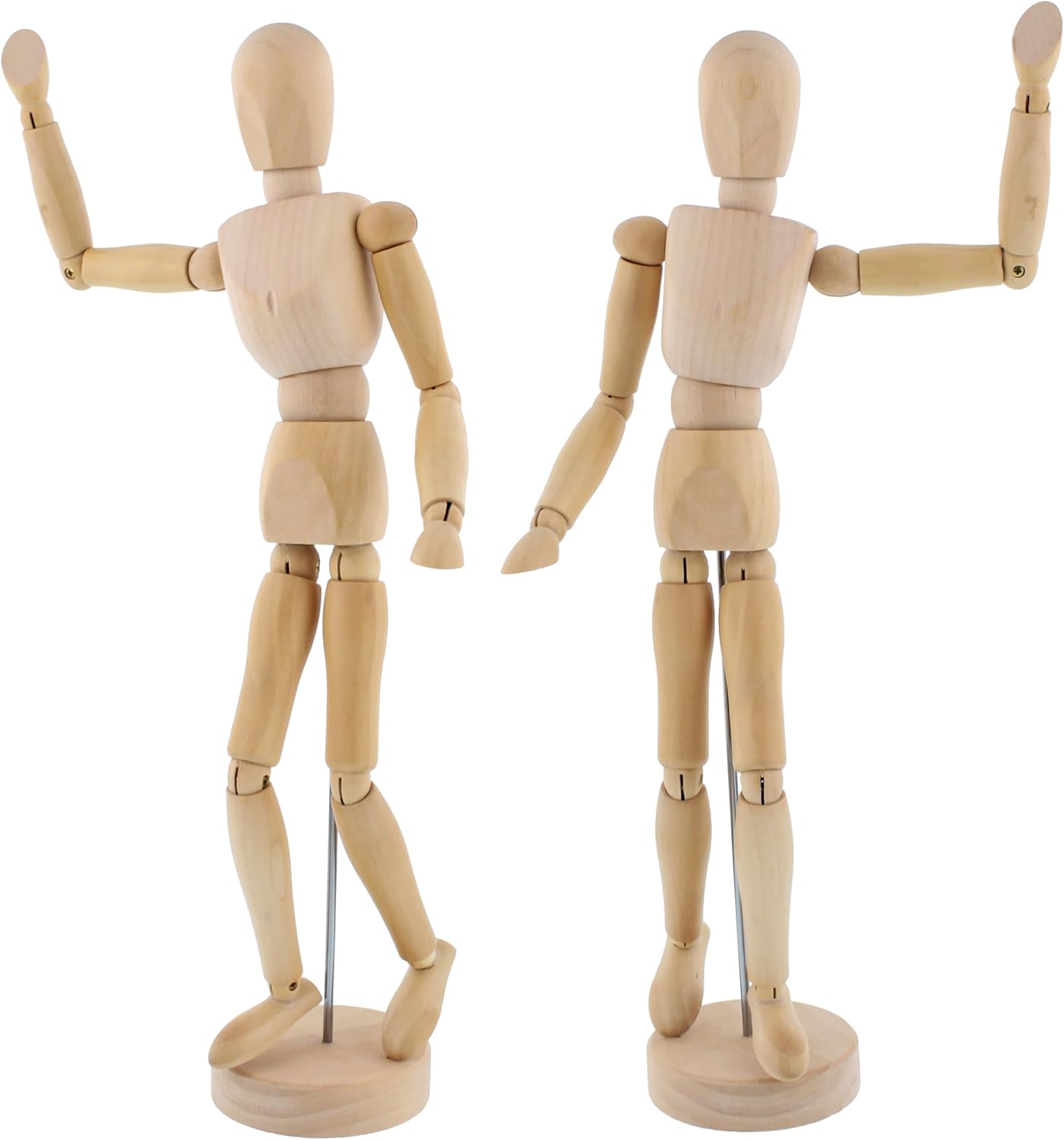 U.S Ar Suppl 12inc Woode Mal Maniki Posabl Figur fo Drawin ( Pack Articulate Mannequi wit Bas an Flexibl Bod fo Drawin Th Huma Figure