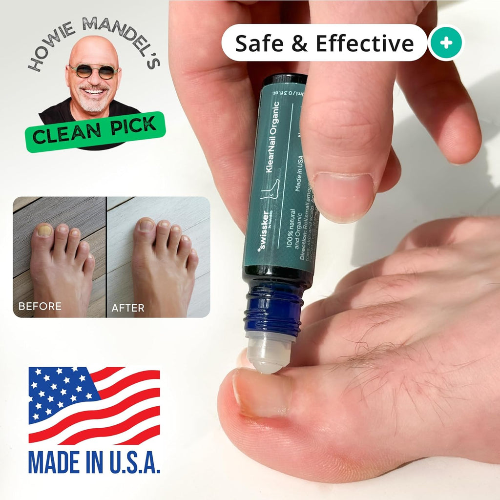 Swissklip KlearNail Toenail Stick | Medi-Care Treatment | Natural Solution for Healthy Nails I Suitable For Foot, Toe, and Fingernail I For Brittle Toenails ¨C 10ml / 0.3 Fl. Oz. Pack 1 - Made in USA