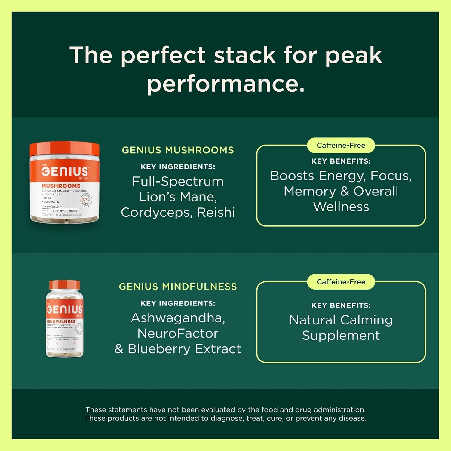Th Geniu Bran Geniu Hear Adul Healt Supplemen fo Dail Hear Functio Suppor Support Bloo Oxyge Flo Wit Grapesee Extrac Mor Non-GMO Gluten-Fre Vega 6 Veggi Pills